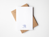 The Shelley Society - Let's Shellebrate! Seashell Beach Coastal Greeting Card