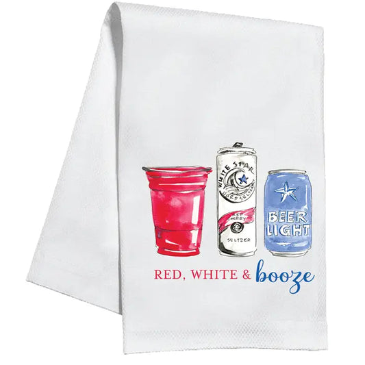 Red, White, & Blue Tea Towel