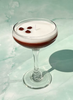 Candle Lume - Espresso Martini Candle Tall Stem Coupe Glass Realistic: Roasted Espresso