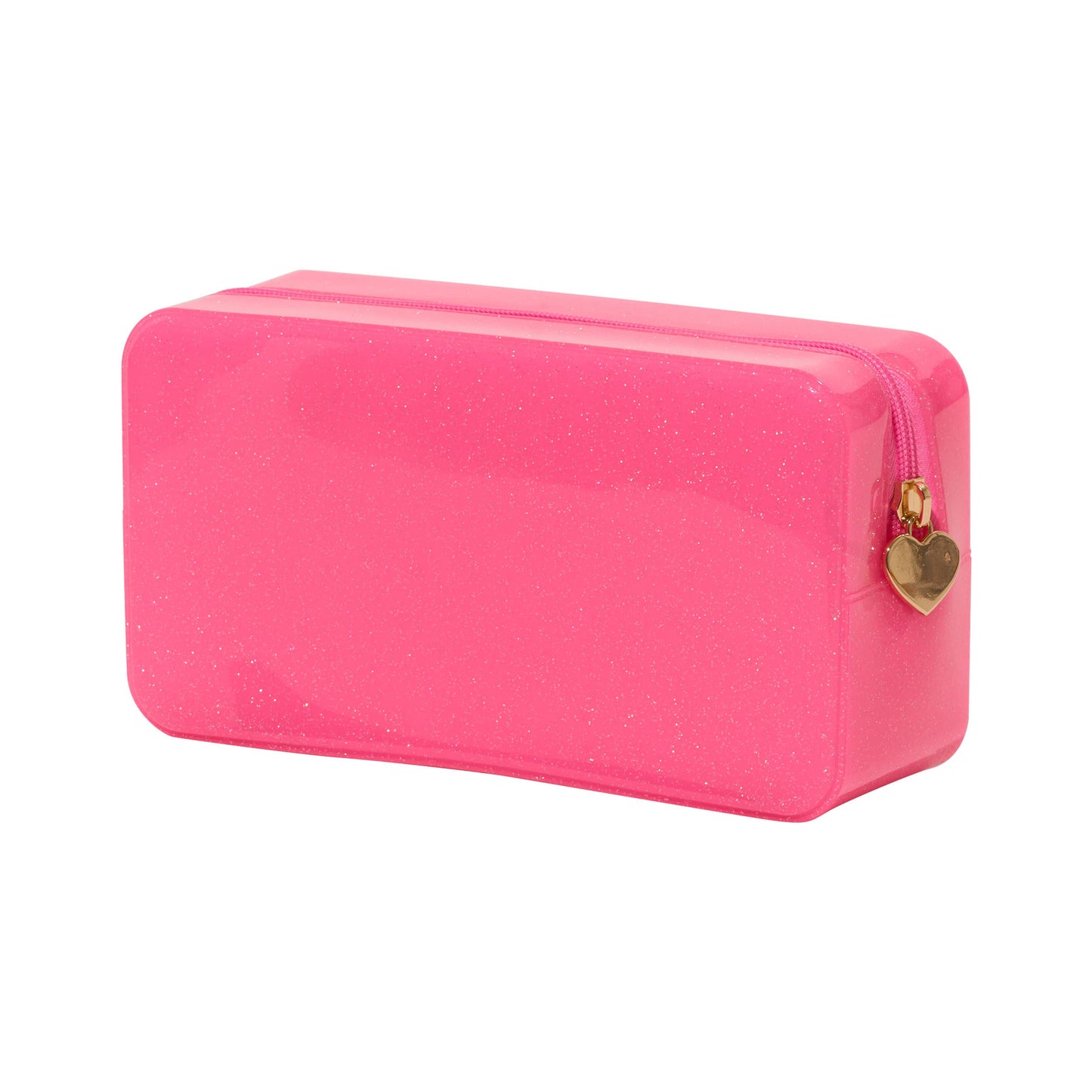 Malibu Sugar - Malibu Jelly Glitter Pouch Collection - Bright Pink: Medium