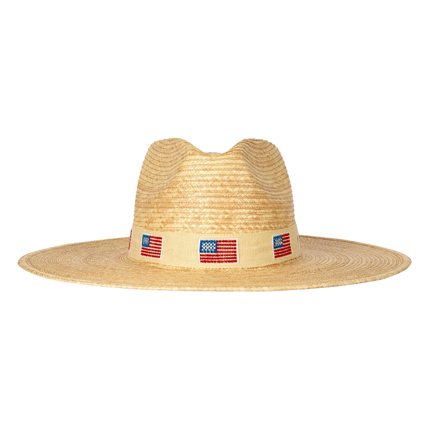 Sunshine Tienda - Ivory America Palm Hat: XS/S 55-56 cm