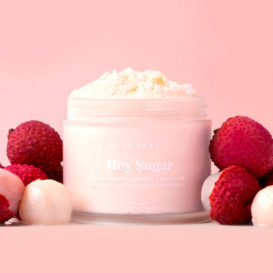 NCLA Beauty - Hey, Sugar All Natural Body Scrub - Lychee Martini