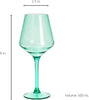 Bright Acrylic Wine Glasses