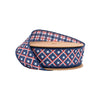 LA Ribbons Wholesale - 1 1/2" Wired Ribbon | Patriotic Diamond Stars/Plaid | 10 Yard Roll