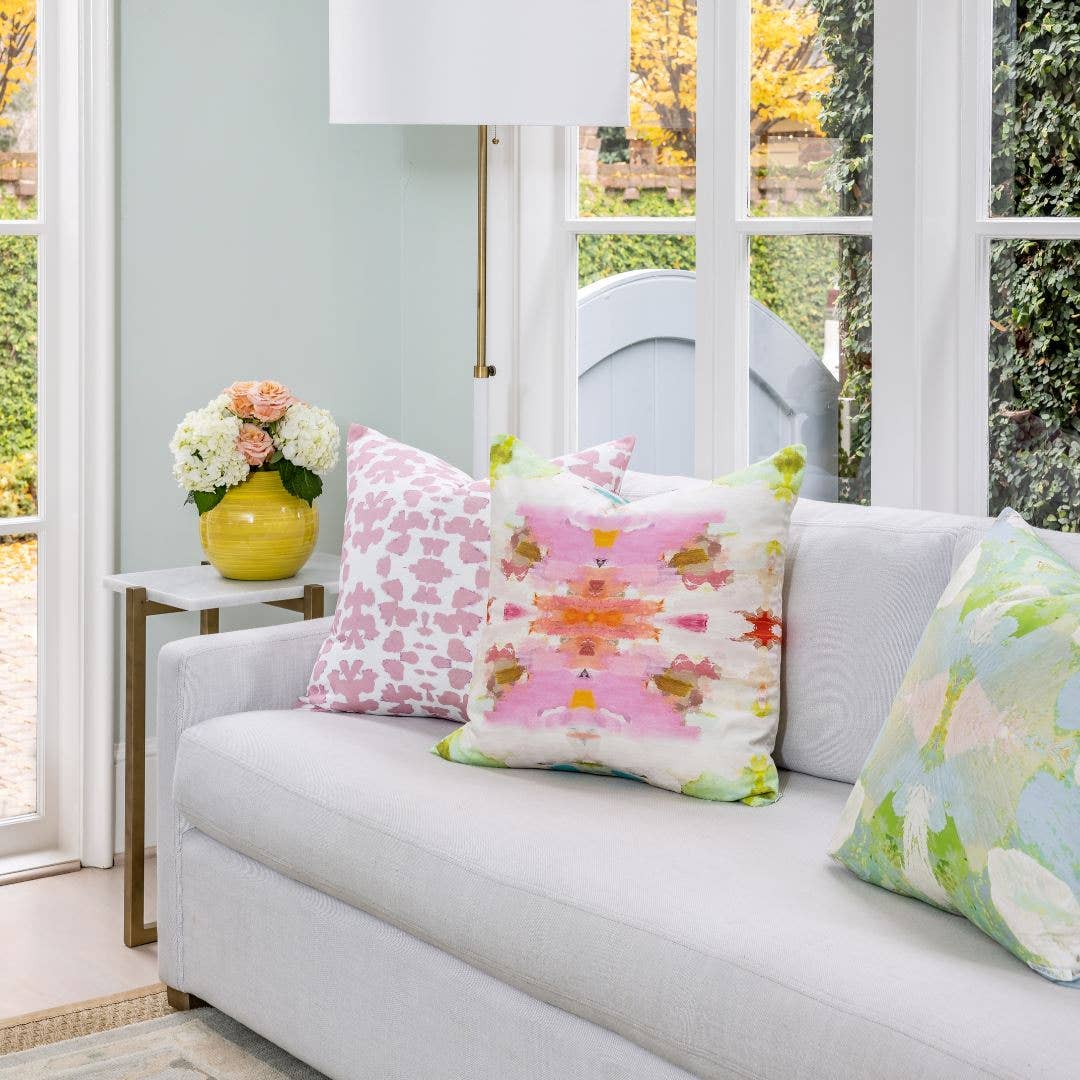 Laura Park Designs - Giverny Decorative Pillow: 26" x 26" Euro