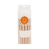 My Mind’s Eye - PLTG1825 - Striped Bow Pumpkin Pink To Go Cups (8ct 16oz)