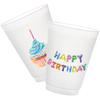 Taylor Paladino - Happy Birthday Frosted Cups | Set of 6 (Double Sided)