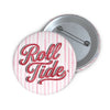 Gracefully Made Art - University of Alabama Striped "Roll Tide" Game Day Button