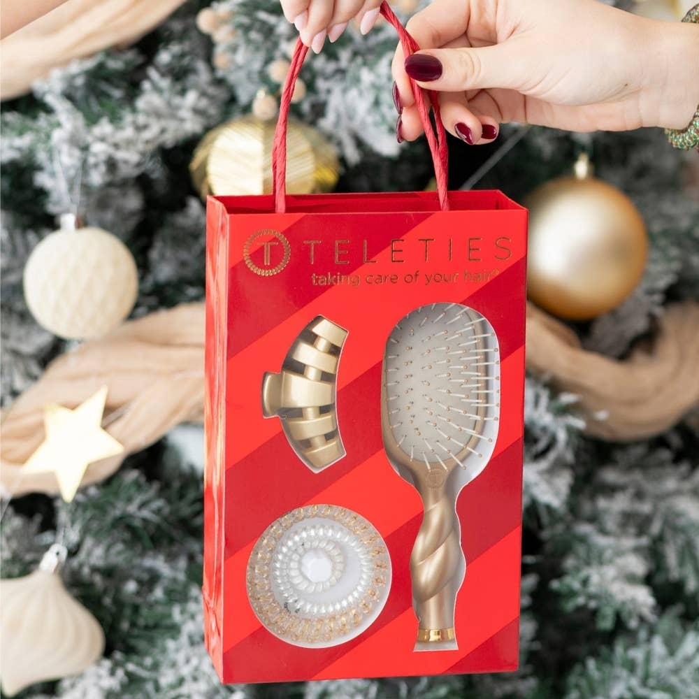 TELETIES - Holiday Brush Gift Set