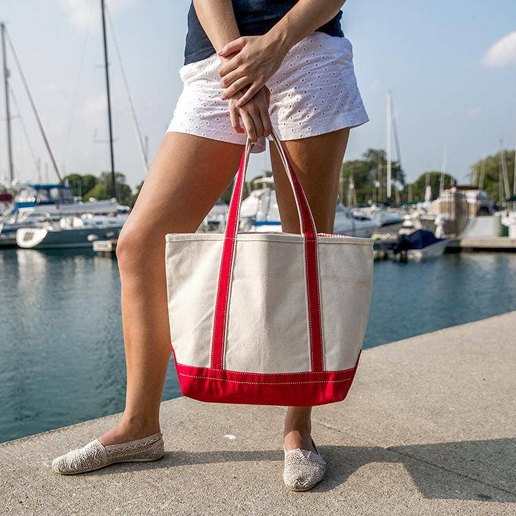ShoreBags - ShoreBags Classic Tote Medium Private Label Customizable: Natural