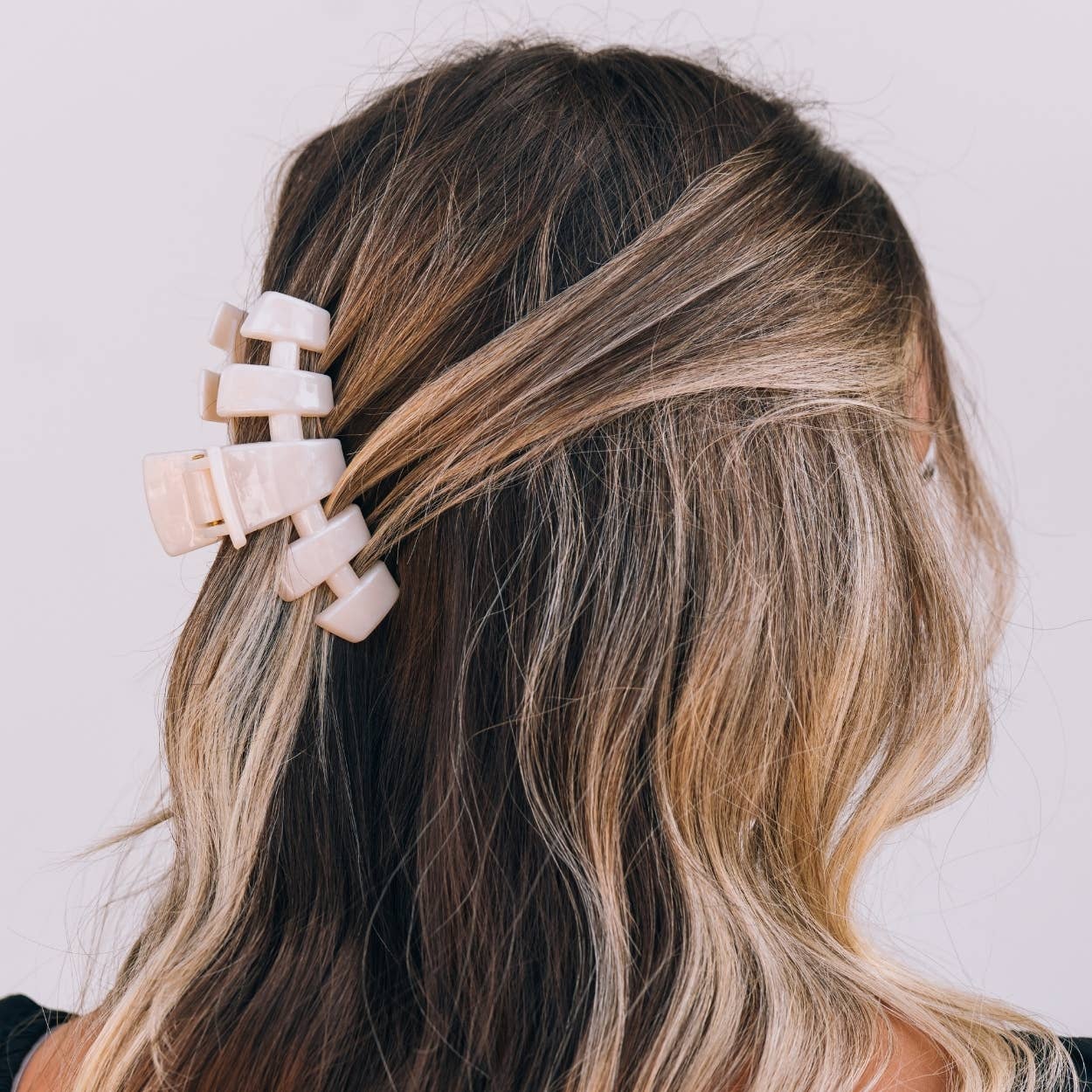 TELETIES - Classic Hair Clip | Medium | Soft Surf