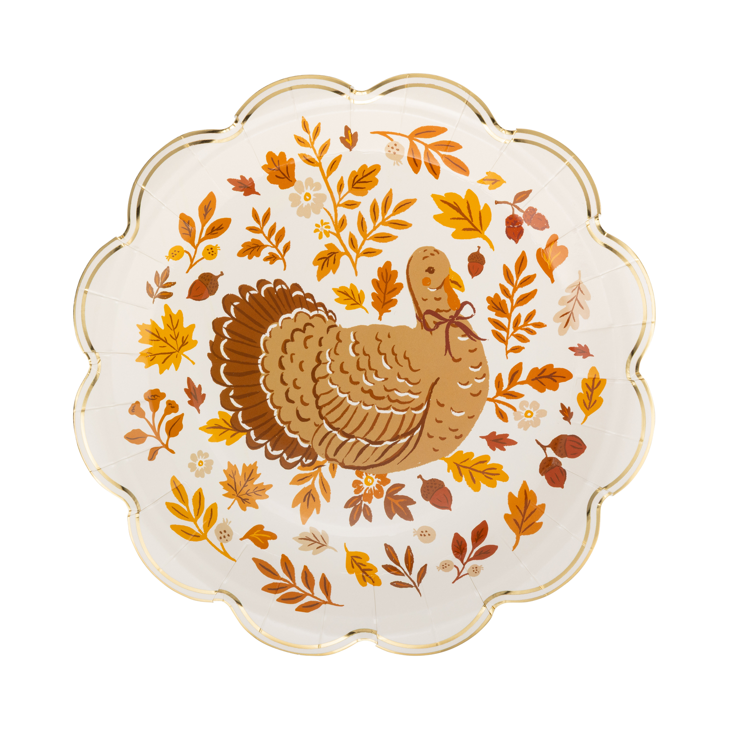My Mind’s Eye - HRV1341 - Turkey Foliage Paper Plates