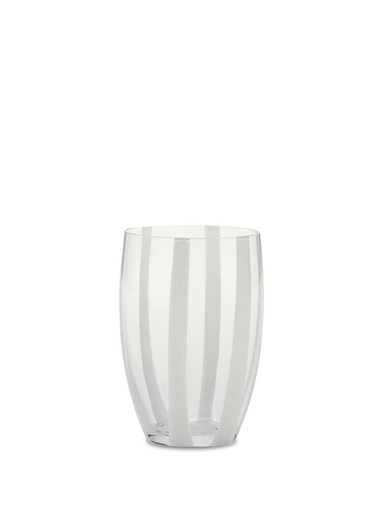 Zafferano America - Gessato tumbler: Transparent