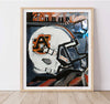 Auburn Tigers "Auburn Helmet" Print