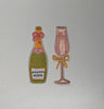 Aloe and Milk Boutique - Champagne Bottle, Bride Patches, Drinking Patch, Wedding