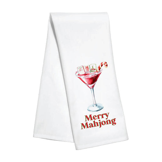 Toss Designs - Kitchen Towel - Merry Mahjong