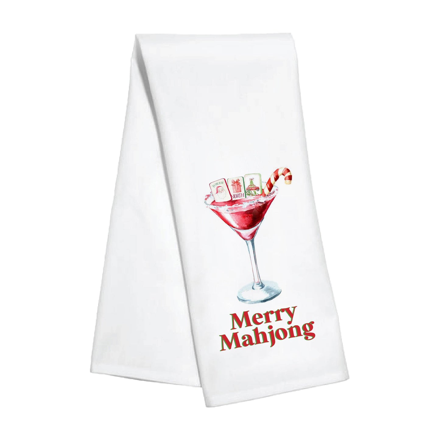 Toss Designs - Kitchen Towel - Merry Mahjong