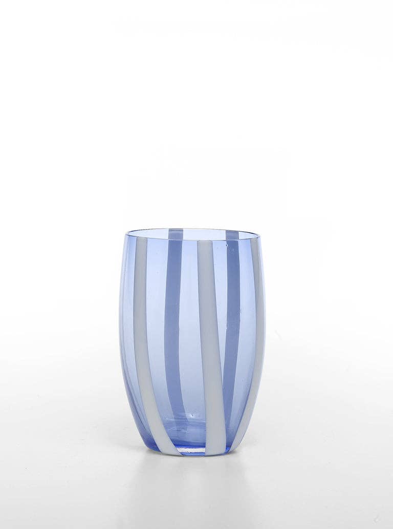 Zafferano America - Gessato tumbler: Transparent