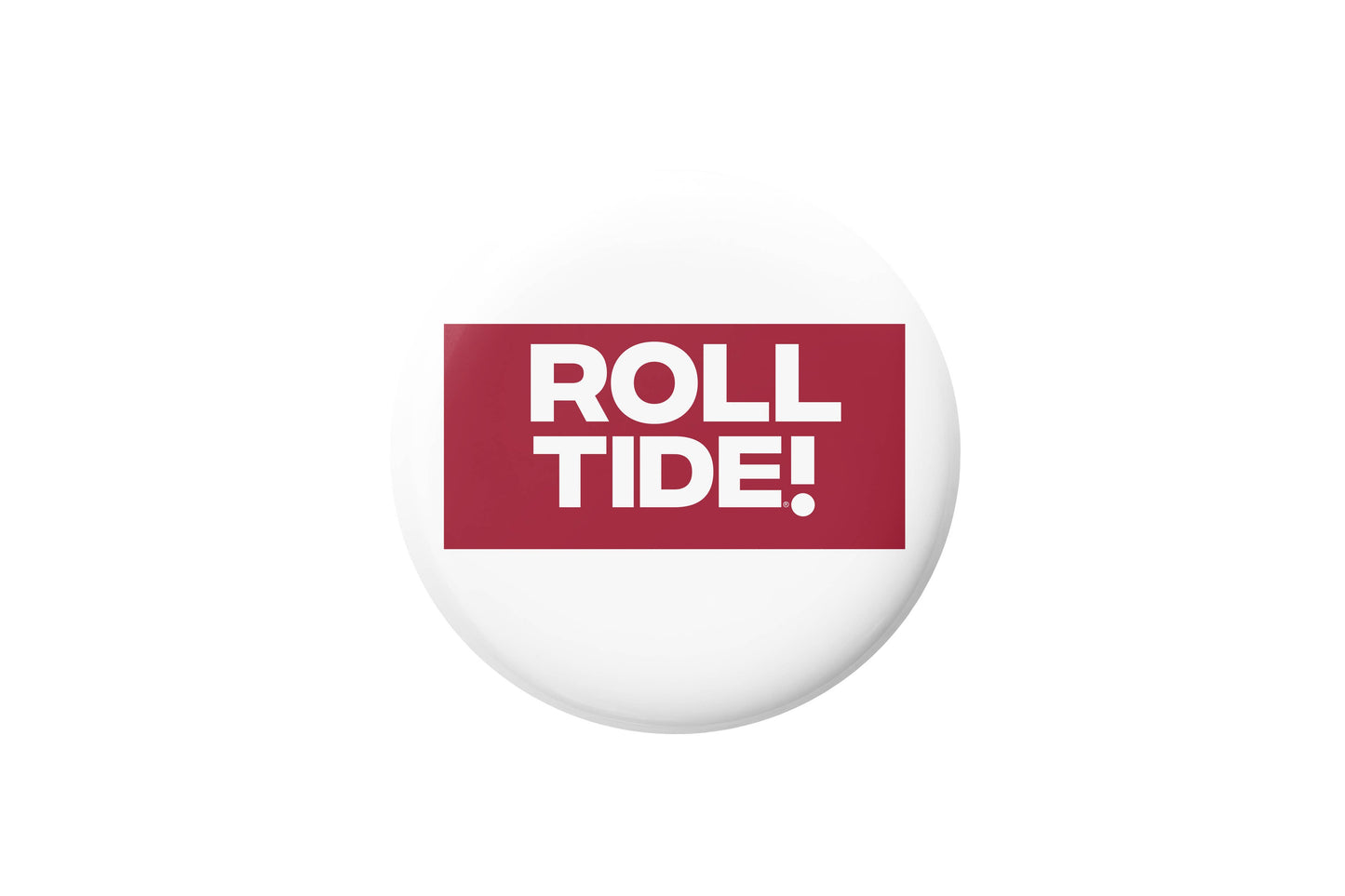Cute As A Button - Alabama Roll Tide Bar Button