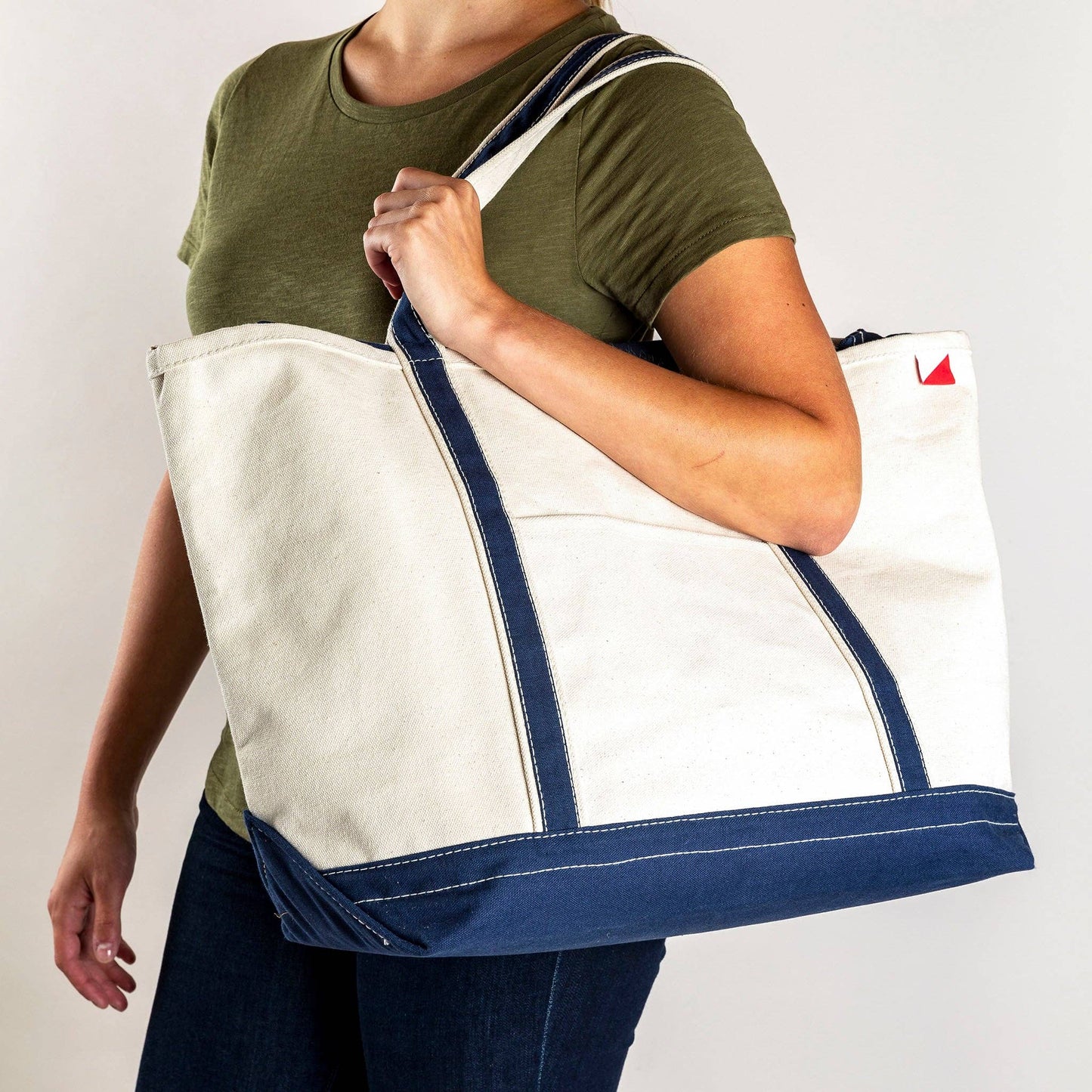ShoreBags - ShoreBags Classic Tote Large Private Label Customizable: Natural