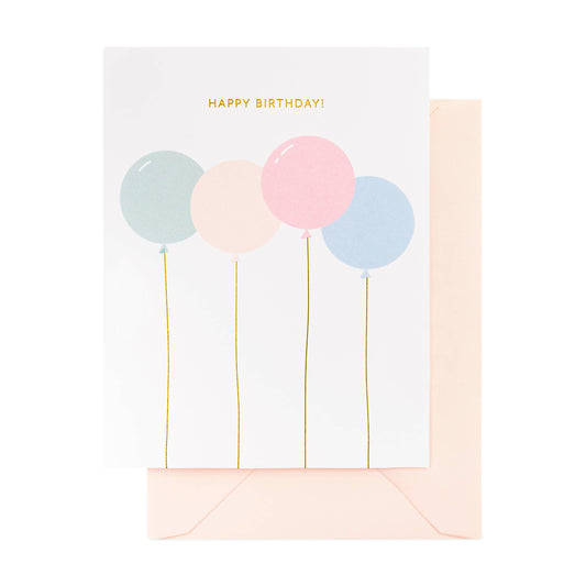 Sugar Paper - Letterpress Printed Birthday Greeting Card