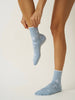 Snowflake Petal Grip Sock