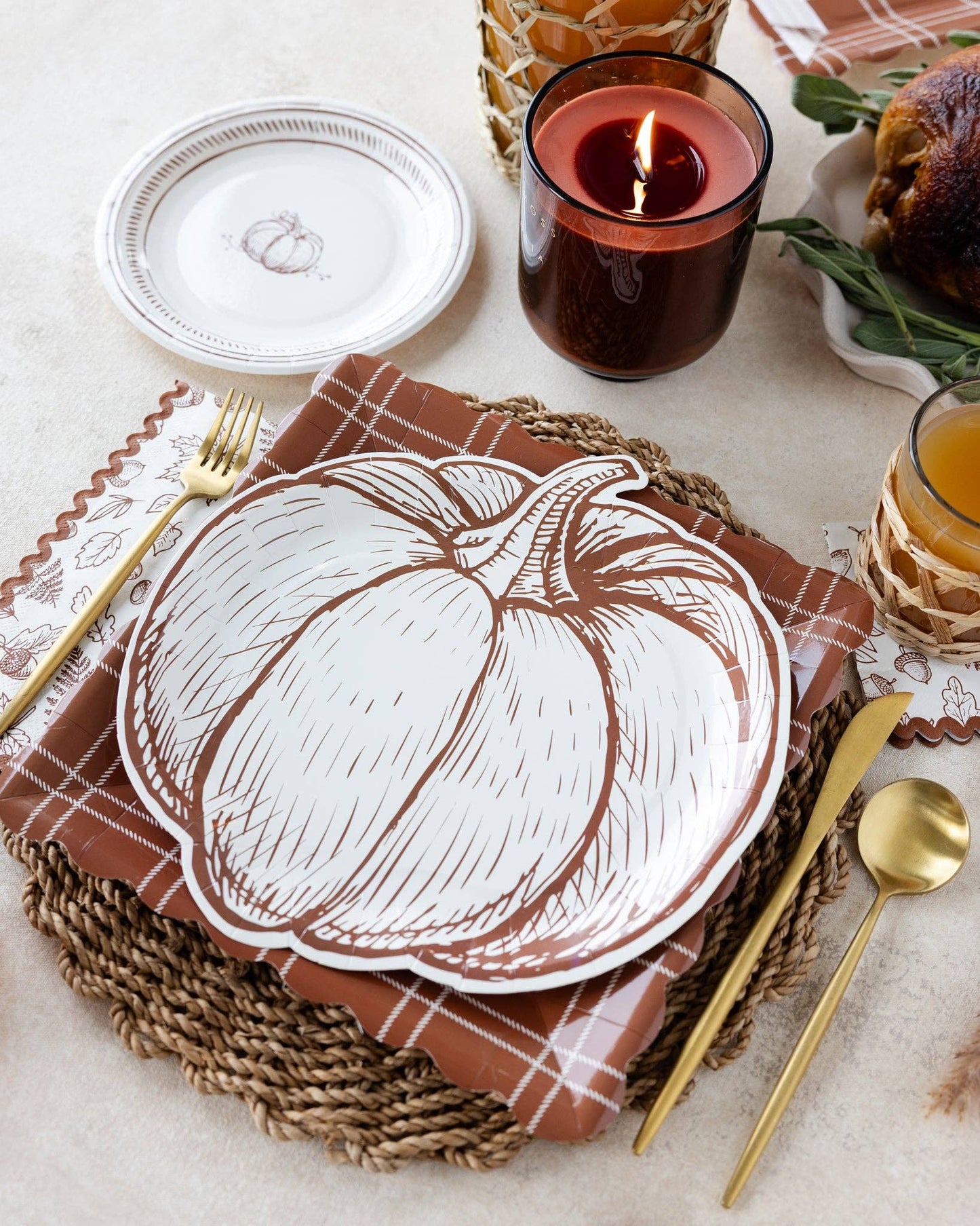 My Mind’s Eye - GTH1339 - Fall Foliage Dinner Paper Napkins