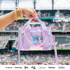 Case-Mate - Case-Mate Clear Stadium Bag: Silver Chrome