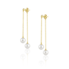 Sahira Jewelry Design - Xana Double Pearl Dangle