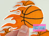 Aloe and Milk Boutique - Basketball Patch, Sports Patch, Game Day Patches: Red