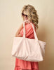 Terry Tote Blush Palm