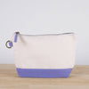 ShoreBags - All In Zip Top Pouch: Natural / No Monogram