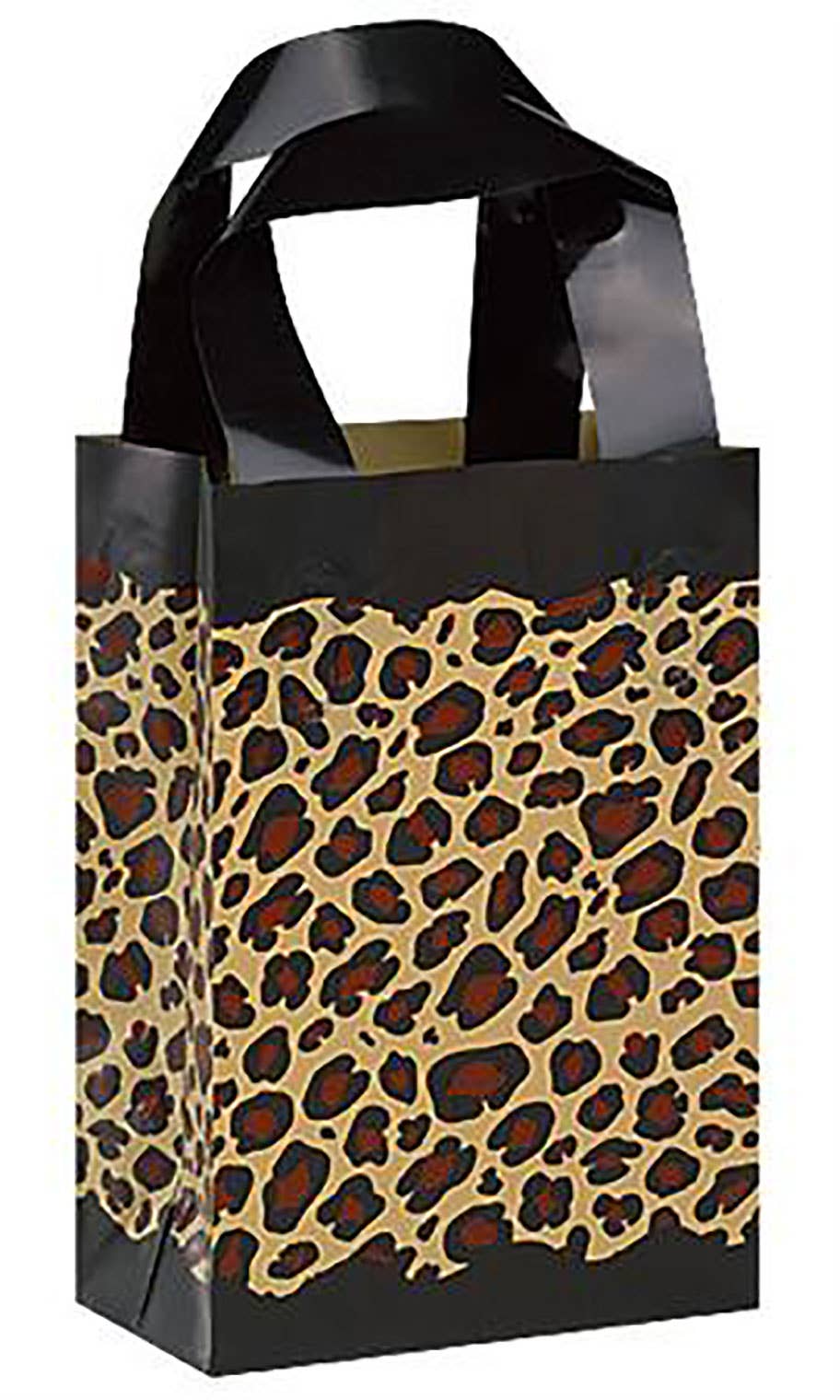 Store Supply Warehouse - Frosted Retail Shopping Bags: Clear / Case of 100 / Medium