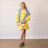 Sunshine Tienda - Citron Gilded Palm Khai Mini Dress: S