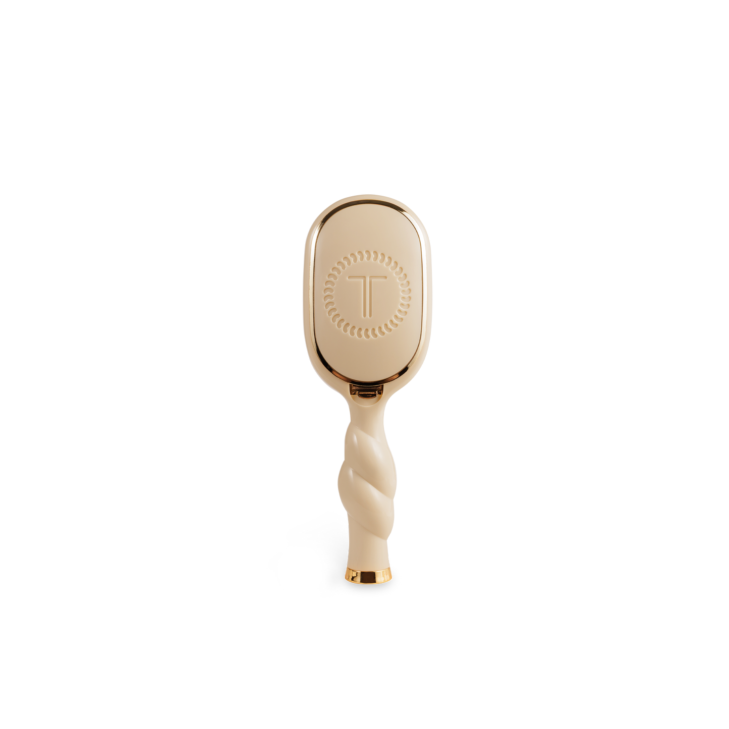 TELETIES - Mini Detangler Brush for Medium Hair - Tan