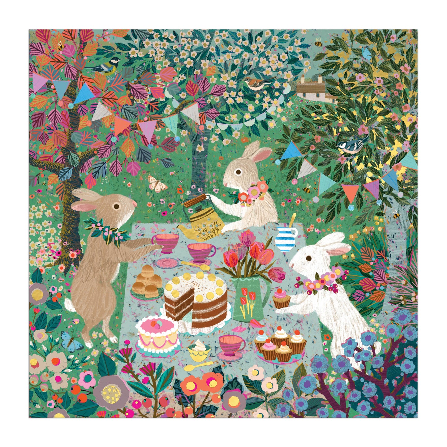 Spring Tea Party Puzzle