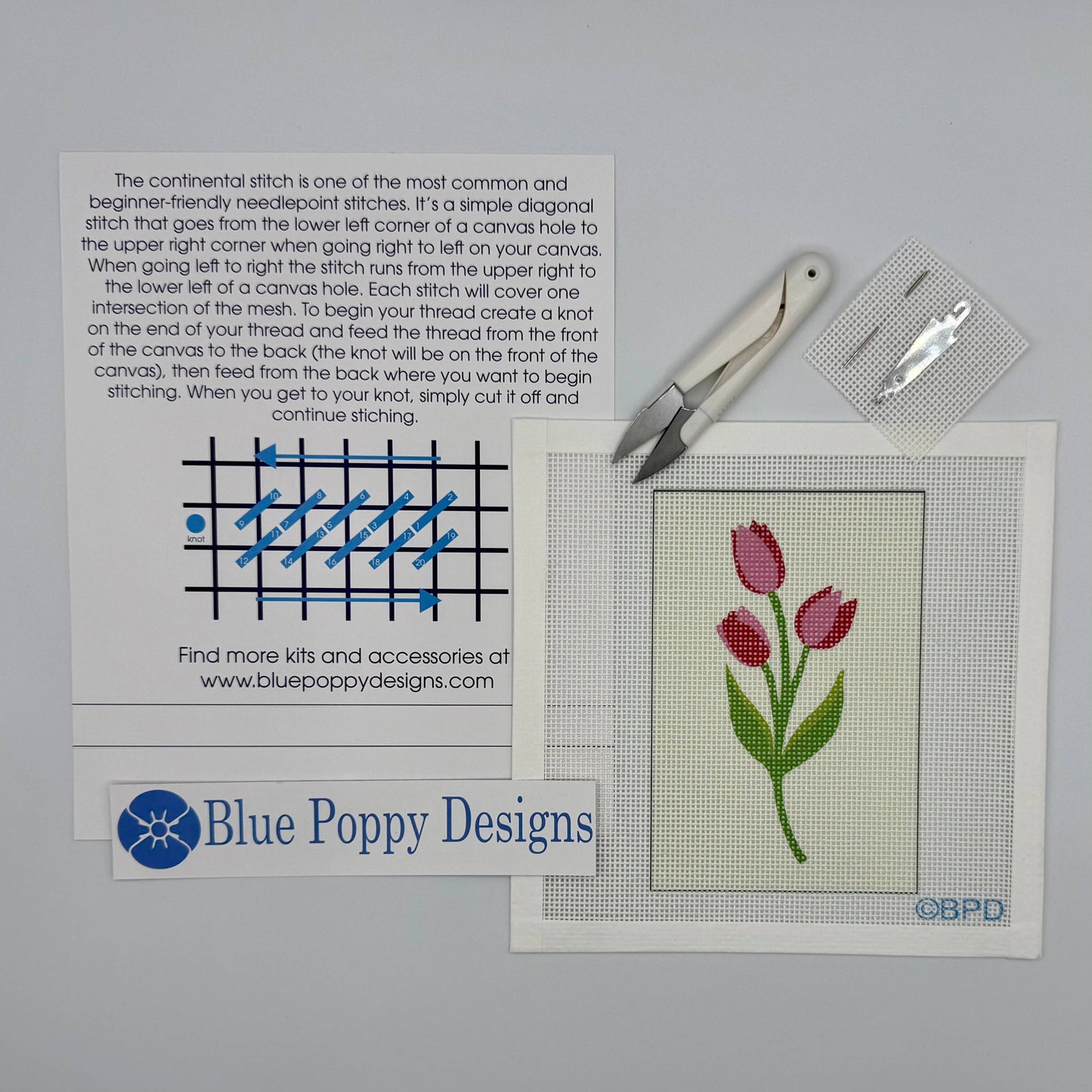 Tulips Needlepoint Kit