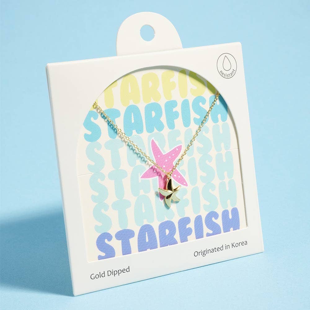 Starfish Pendant Necklace