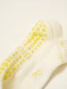 Effortless Club - 🎀 Mini Bow Petal Grip Sock [Butter], Pilates Socks