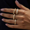 Savvy Bling - Eternity Ring Water Resistant : Baguette / 8