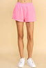 TCEC - CP9795-High waisted Sweat Shorts: White / M