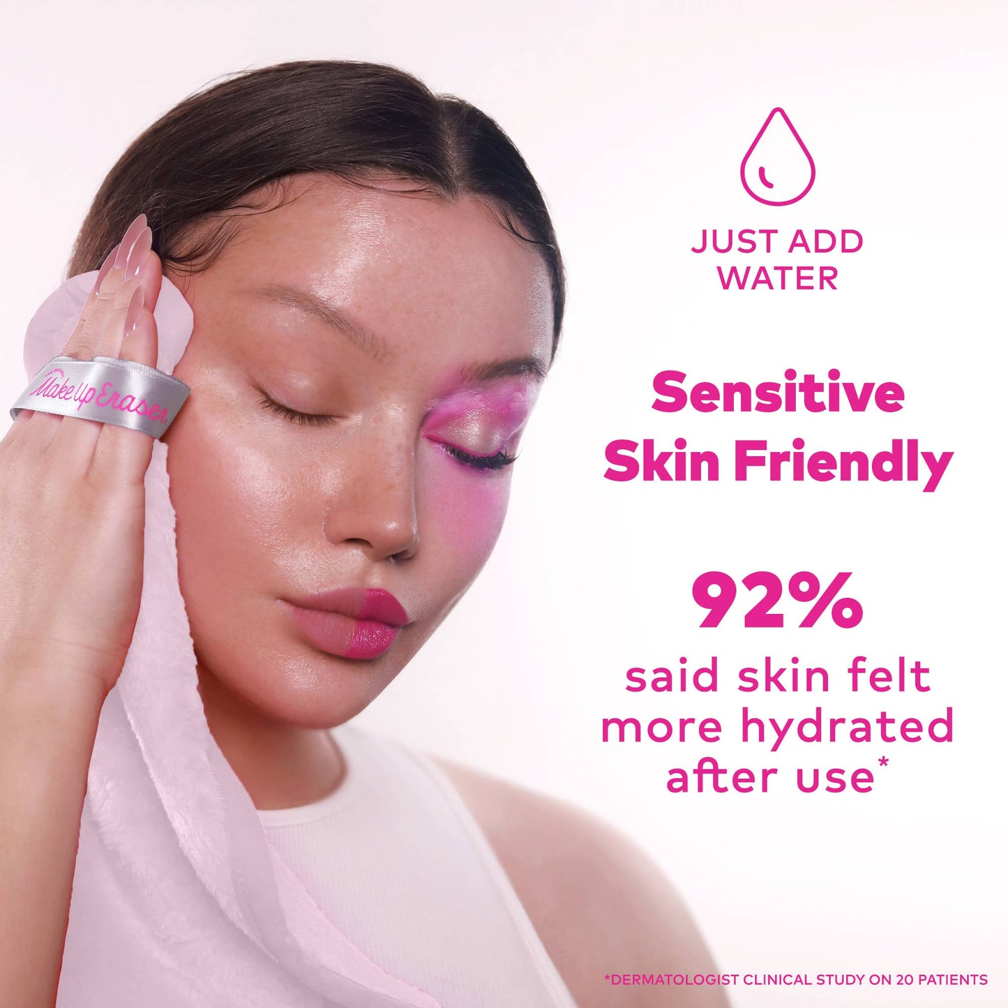 The Original MakeUp Eraser - Silver Infused Mini PRO MakeUp Eraser | Acne Prone Skin: Mini PRO