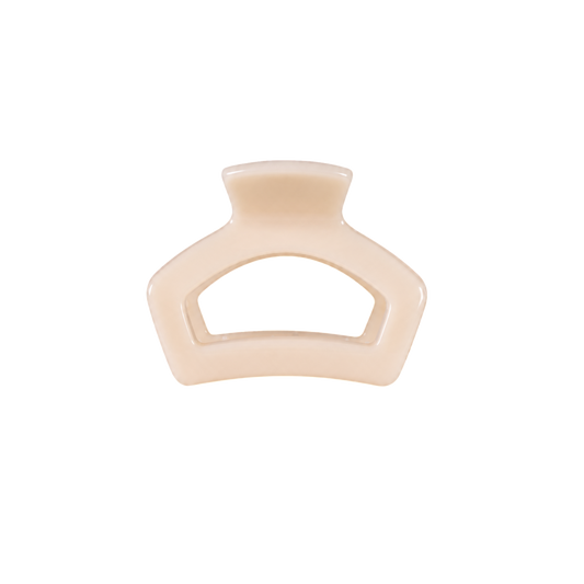 TELETIES - Open Almond Beige | Petite | Hair Clip