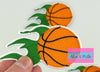 Aloe and Milk Boutique - Basketball Patch, Sports Patch, Game Day Patches: Red