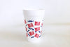 Two Funny Girls - July 4th/Patriotic - American Flag Wrap Foam Cup (10 ct bag)