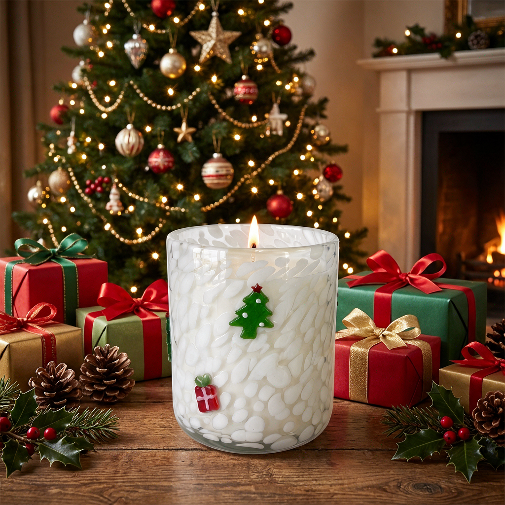 The SOi Company - Tree &  Gift  12oz  Icon Candle