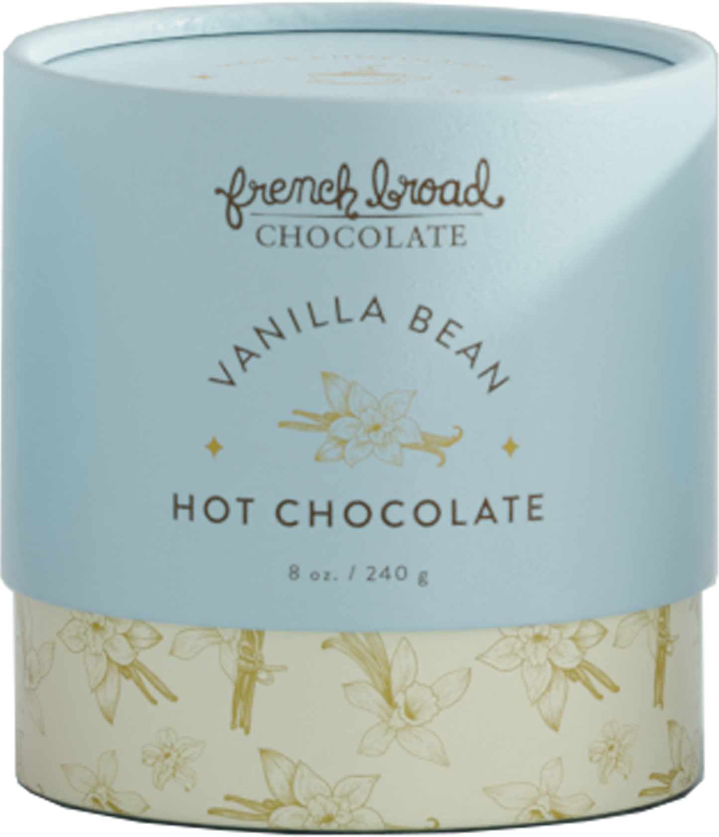 French Broad Chocolate - Vanilla Bean Hot Chocolate - 8oz