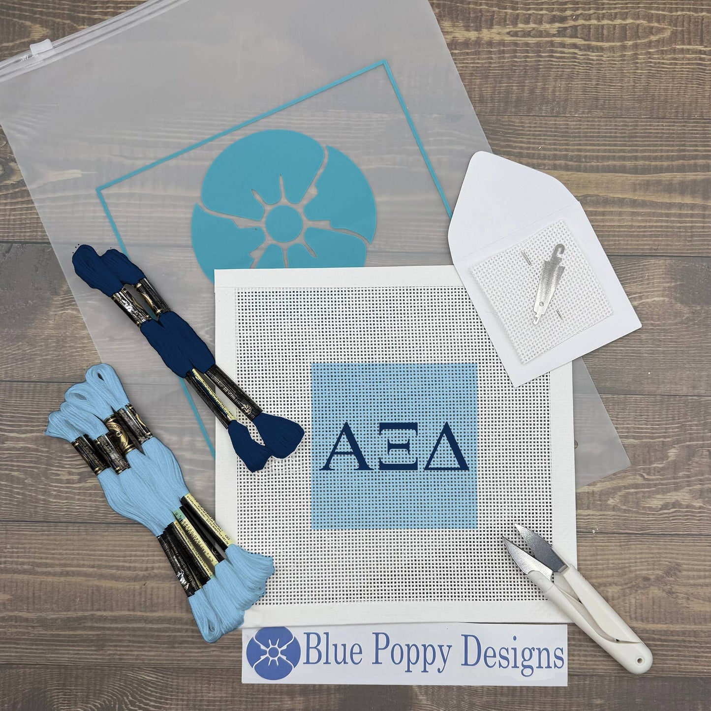 Alpha Xi Delta Needlepoint Kit