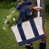 Case-Mate - Case-Mate Canvas Tote: Oxford Navy Bow