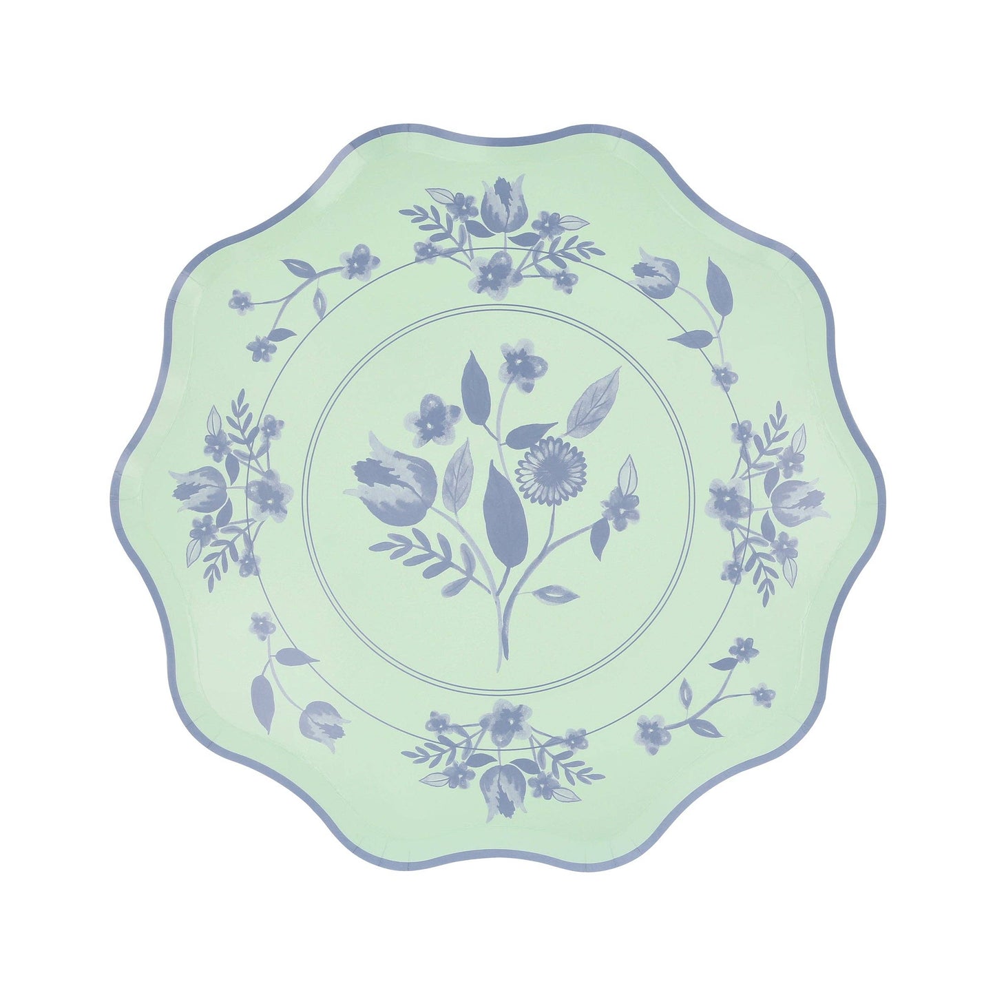 Vintage Botanical Side Plates